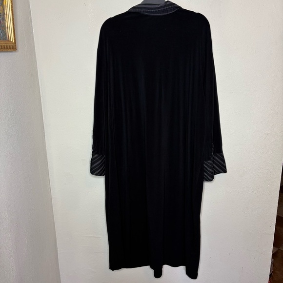 Avenue Stretch Black Collared Dress Size 26/28 - Picture 7 of 7